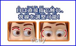 TAKARA TOMY Toy Story 4 Real Posing Figure Woody 40cm Doll Figure F/S withTrack#