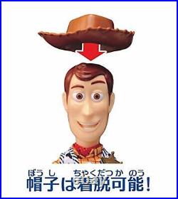 TAKARA TOMY Toy Story 4 Real Posing Figure Woody 40cm Doll Figure F/S withTrack#