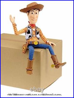 TAKARA TOMY Toy Story 4 Real Posing Figure Woody 40cm Doll Figure F/S withTrack#