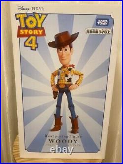 TAKARA TOMY Toy Story 4 Real Posing Figure Woody Doll Disney Pixer Unused F/S JP