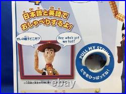 TAKARA TOMY Toy Story 4 Real Size Talking Figure Woody 37cm