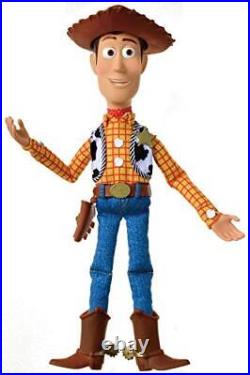 TAKARA TOMY Toy Story 4 Real Size Talking Figure Woody 37cm Battery Powered NEW