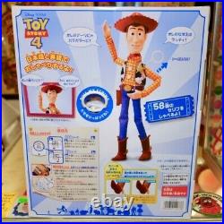 TAKARA TOMY Toy Story 4 Real Size Talking Figure Woody 37cm JP