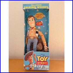 TALKING WOODY Pull String 1995 Toy Story DISNEY PIXAR Thinkway DollOriginal Bo