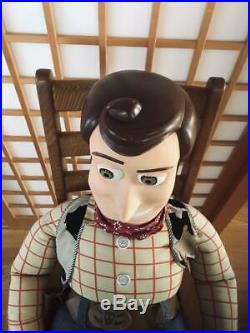 THINKWAY Toy Story 2 jumbo Woody Plush Doll 120 cm Very Rare