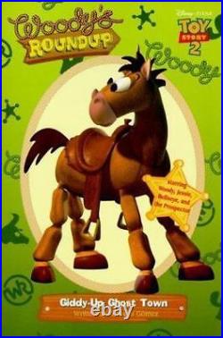 TOY STORY 2 WOODY'S ROUNDUP GIDDY-UP GHOST TOWN BOOK By Rebecca Gomez VG+