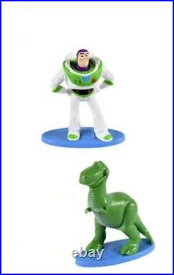 TOY STORY 4 Buzz & Rex Mini Figurines Disney Pixar CAKE TOPPER NEW IN PACKAGE