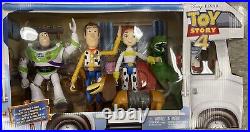 TOY STORY 4 RV FRIENDS 6-PACK Forky JESSIE Buzz WOODY Rex SLINK Posable Figures