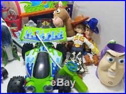 TOY STORY Disney Lot Talking Woody Doll Jessie Buzz Bullseye RC Car Zurg PLUS