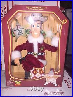TOY STORY HOLIDAY HERO SERIES WOODY DOLL Open box