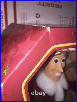 TOY STORY HOLIDAY HERO SERIES WOODY DOLL Open box