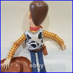 TOY STORY Woody Pull String talking doll Figure There's a Snake in my boot o