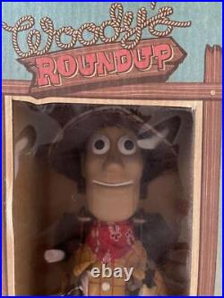 TOY STORY Woody Roundup Dolls YOUNG EPOC Vintage Rare Figure Japan Opened New