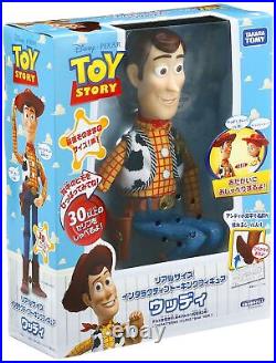 Takara Tomy Disney Toy Story Real Size Interactive Talking Figure Woody