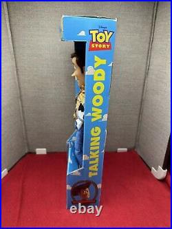Talking Woody Toy Story Pull String Thinkway 1995 1996 NEW in Box Still Talks
