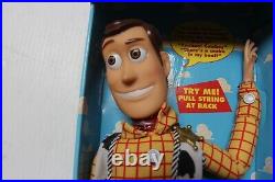 Talking Woody Toy Story Pull String Thinkway 1995/96 WORKING