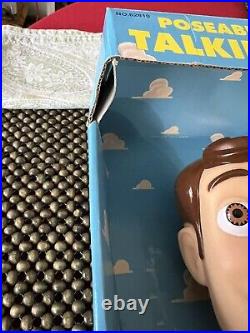 Talking Woody Toy Story Pull String Thinkway 1995 NEW in Box Still Talks NRFB
