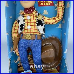Talking Woody Toy Story Pull String Thinkway Toys 1995/96 Broken