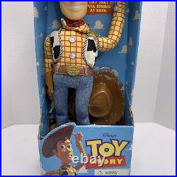 Talking Woody Toy Story Pull String Thinkway Toys 1995/96 NEW in Box #62943