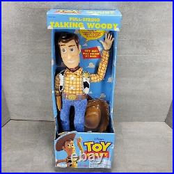 Talking Woody Toy Story Pull String Thinkway Toys 1995/96 NEW in Box #62943 Rare