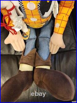 Tall 40 Disney Toy story 4 Woody Plush & Forky Pixar Cowboy Soft Western Doll