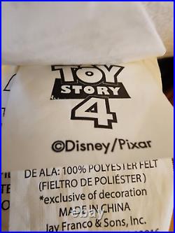 Tall 40 Disney Toy story 4 Woody Plush & Forky Pixar Cowboy Soft Western Doll
