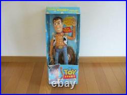 Think Way Disney Toy Story 1995 Pull String Talking Woody Toy Doll with Box