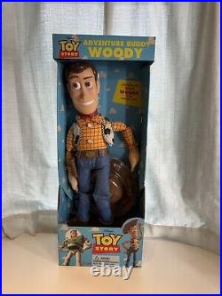 Thinkway 1995 Disney Toy Story 22 Adventure Buddy Woody