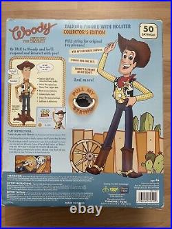 Thinkway Disney Pixar TOY STORY Collection WOODY Talking Sheriff 2009 READ