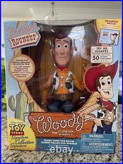 Thinkway Disney Pixar Toy Story Collection Woody's Roundup Woody St