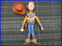 Thinkway Disney Pixar Toy Story That Time Forgot BATTLESAUR WOODY Talking Doll