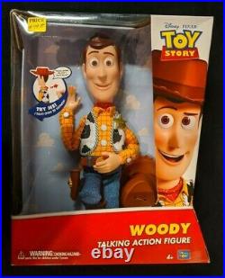 Thinkway Disney Pixar Toy Story Woody Talking Action Figure