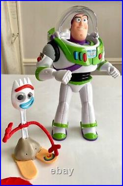 Thinkway Disney Toy Story 4 Deluxe Talking Sheriff Woody, Buzz, Jesse, Forky