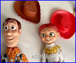 Thinkway Disney Toy Story 4 Deluxe Talking Sheriff Woody, Buzz, Jesse, Forky
