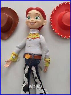 Thinkway Disney Toy Story Talking Woody Jessie Buzz Lightyear Dolls Pull String