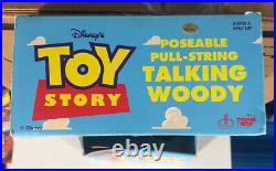 Thinkway Toy Disney Toy Story 1995 Pull String Talking Woody 1st Edition NEW NIB
