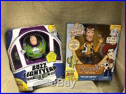 Thinkway Toy Story Signature Collection WOODY & BUZZ LIGHTYEAR Talking Dolls