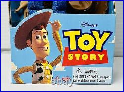 Thinkway Toy Walt Dis. Toy Story 95'Talking Pull String 1st Edition Woody Works