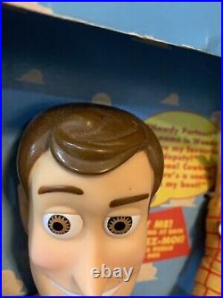 Thinkway Toy Walt Disney Toy Story 1995 Talking Pull String 1st Edition Woody