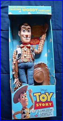 Thinkway Toy Walt Disney Toy Story 1995 Talking Woody Doll New, No Batteries