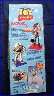 Thinkway Toy Walt Disney Toy Story 1995 Talking Woody Doll New, No Batteries