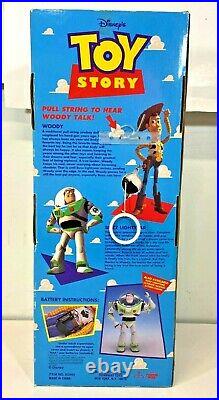 Thinkway Toys Original 1995/96 Toy Story Pull String Woody NEW in Box #62943
