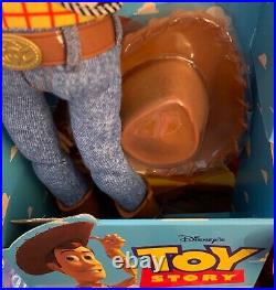 Thinkway Toys Original 1995/96 Toy Story Pull String Woody Still New in His Box