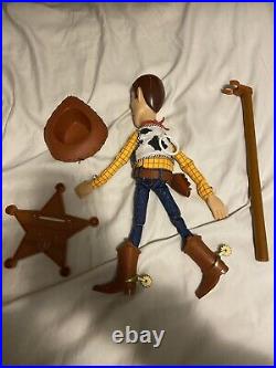 Thinkway Toys Toy Story, Woody Signature Collection Excellent Tested