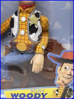 Thinkway WOODY Toy Story Pull String Talking Doll 20+ Sayings NEW IN BOX #64071