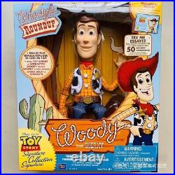ToyStory Signature Collection Thinkway Talking Woody Doll Sealed Never Opened