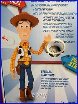 Toy Story4 Sheriff Woody OVER 30 SAYINGS Pull-string Action Figure 4+