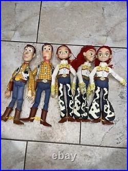 Toy StoryWoody and JesseDisney PixarPull-String DollLot Of 5
