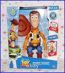Toy Story 25th Anniversary Woody and Jessie Pull String Dolls NEW