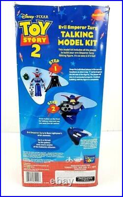 Disney Pixar Toy Story 2 Evil Emperor Zurg Talking Model Kit Thinkway Toys  1999